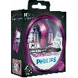Set becuri auto halogen H7 Philips Color Vision (Purple) 12V, 55W